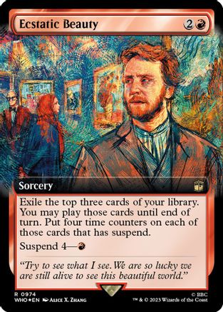 Ecstatic Beauty (Extended Art) (Surge Foil)