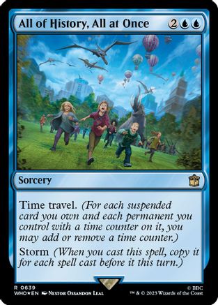 All of History, All at Once (Surge Foil)