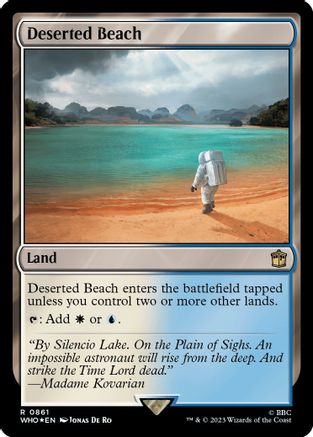 Deserted Beach (Surge Foil)