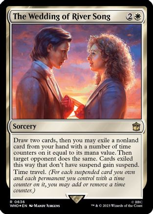 The Wedding of River Song (Surge Foil)