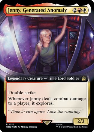 Jenny, Generated Anomaly (Extended Art) (Surge Foil)