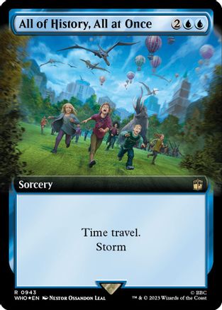 All of History, All at Once (Extended Art) (Surge Foil)