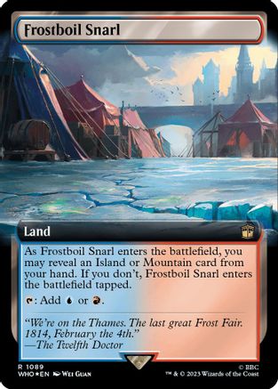 Frostboil Snarl (Extended Art) (Surge Foil)