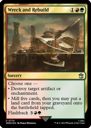 Wreck and Rebuild (Surge Foil)