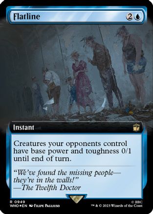 Flatline (Extended Art) (Surge Foil)