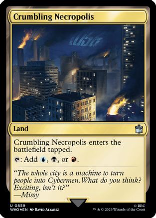 Crumbling Necropolis (Surge Foil)