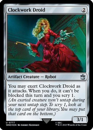 Clockwork Droid (Surge Foil)