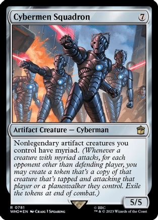 Cybermen Squadron (Surge Foil)