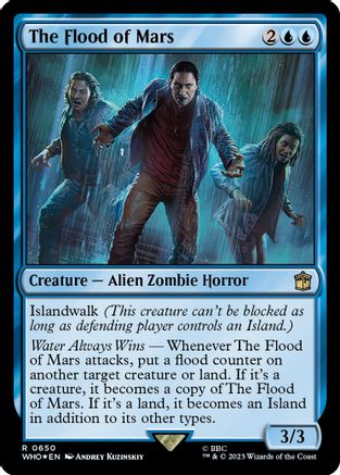 The Flood of Mars (Surge Foil)