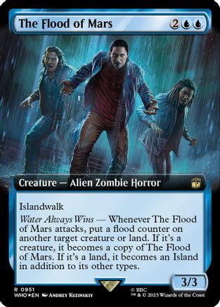 The Flood of Mars (Extended Art) (Surge Foil)