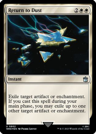 Return to Dust (Surge Foil)