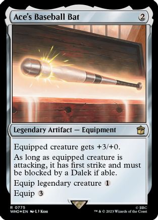 Ace's Baseball Bat (Surge Foil)
