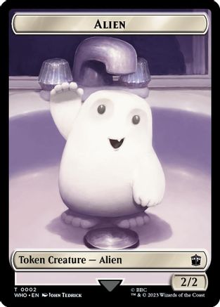 Alien // Treasure (0031) Double-Sided Token