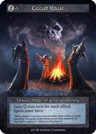 Occult Ritual Alpha Sorcery: Contested Realm Occult Ritual Alpha Sorcery: Contested Realm