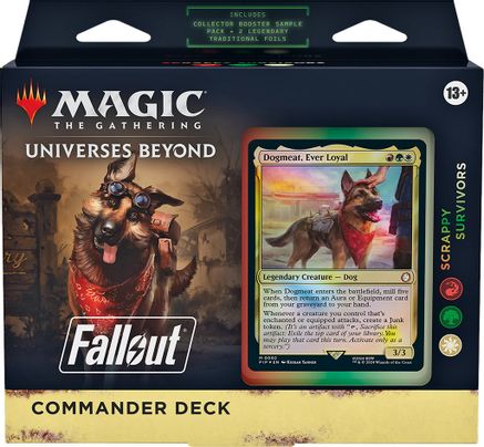 Fallout Commander Deck Scrappy Survivors