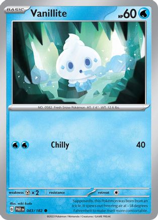 SV04: Paradox Rift Vanillite #043