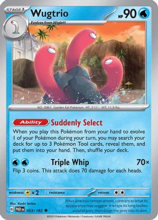 SV04: Paradox Rift Wugtrio #053