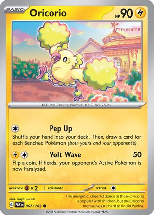 SV04: Paradox Rift Oricorio #067