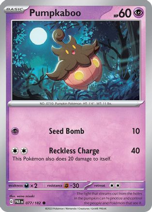 SV04: Paradox Rift Pumpkaboo #077