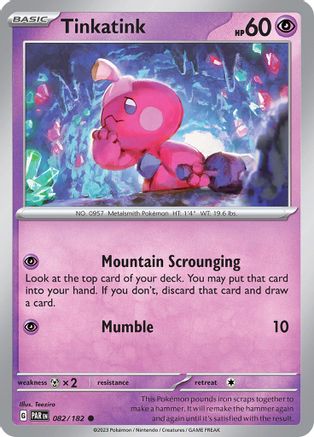 SV04: Paradox Rift Tinkatink #082