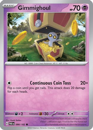 SV04: Paradox Rift Gimmighoul #088