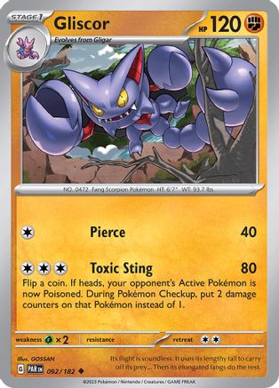 SV04: Paradox Rift Gliscor #092