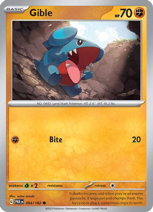 SV04: Paradox Rift Gible #094