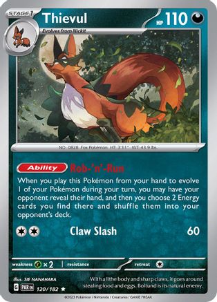 SV04: Paradox Rift Thievul #120