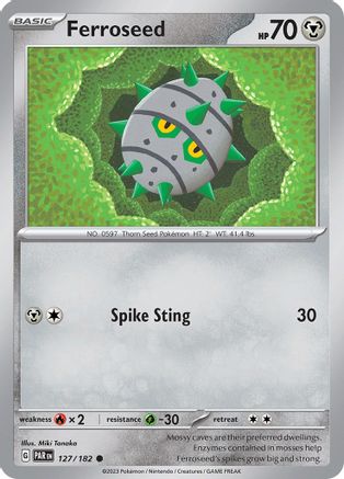 SV04: Paradox Rift Ferroseed #127
