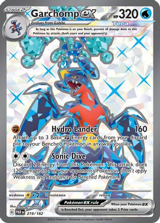 SV04: Paradox Rift Garchomp ex #219