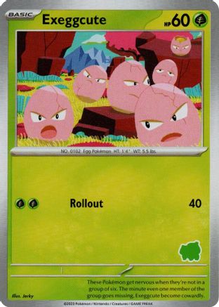 Exeggcute  My First Battle Pokémon card