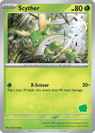 Scyther  My First Battle Pokémon card