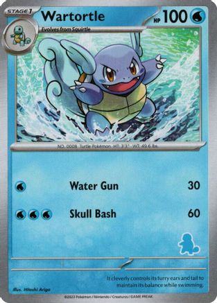 Wartortle  My First Battle Pokémon card