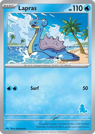 Lapras  My First Battle Pokémon card