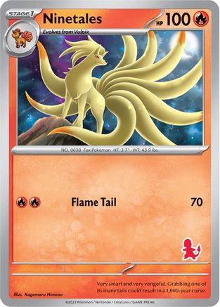Ninetales  My First Battle Pokémon card