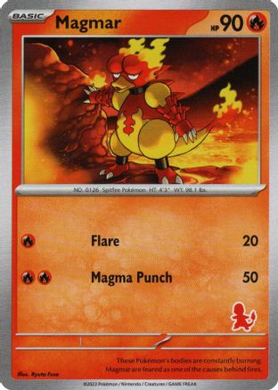 Magmar  My First Battle Pokémon card
