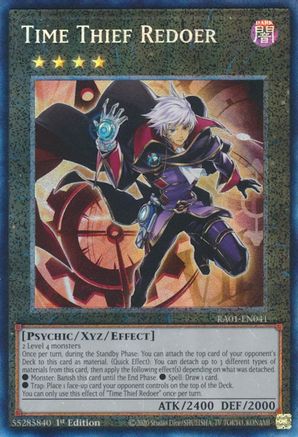 Time Thief Redoer (PCR) - 25th Anniversary Rarity Collection - YuGiOh