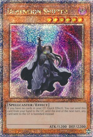 Dimension Shifter (Quarter Century Secret Rare)