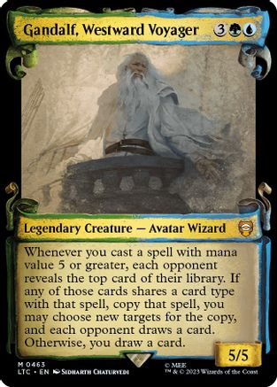 Gandalf, Westward Voyager (Showcase Scrolls)