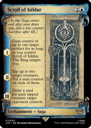 Scroll of Isildur (Showcase Scrolls)