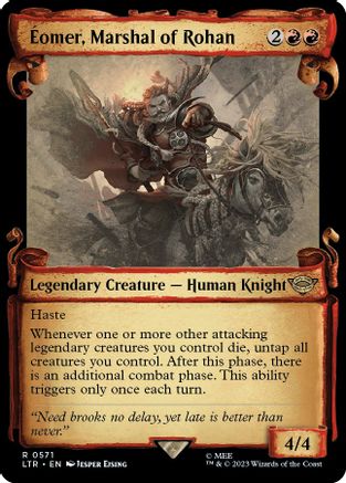 Eomer, Marshal of Rohan (Showcase Scrolls)
