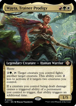 Wayta, Trainer Prodigy (Extended Art)