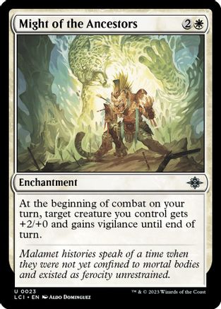 Might of the Ancestors - The Lost Caverns of Ixalan - Magic: The Gathering