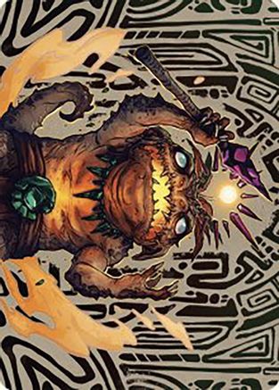 Zoyowa Lava-Tongue Art Card
