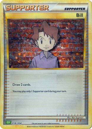 Trading Card Game Classic Bill (CLV) #018