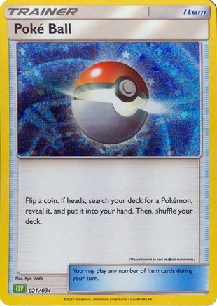 Trading Card Game Classic Poke Ball (CLV) #021