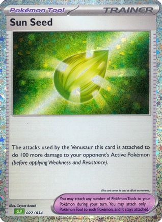 Trading Card Game Classic Sun Seed #027