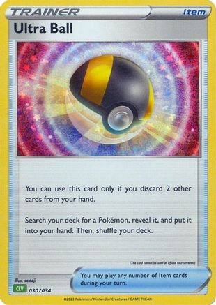 Trading Card Game Classic Ultra Ball (CLV) #030