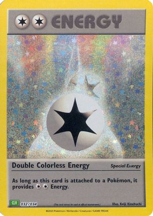 Trading Card Game Classic Double Colorless Energy (CLV) #032