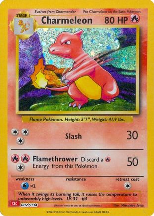 Trading Card Game Classic Charmeleon #002